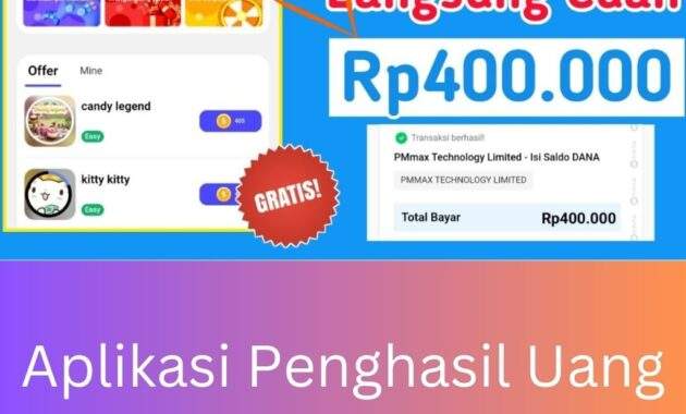 Aplikasi Penghasil Uang 100 Ribu Per Hari