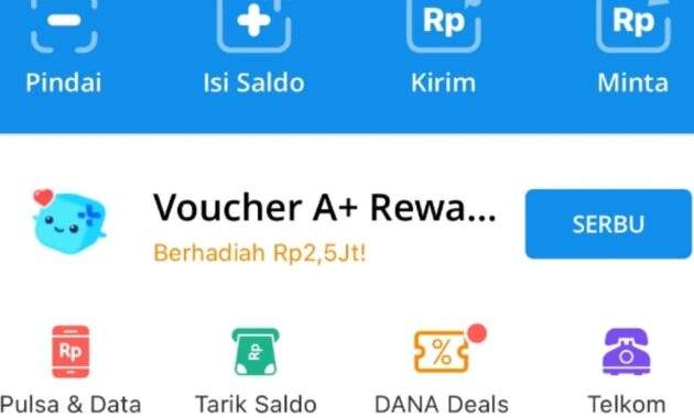 Daftar Aplikasi Penghasil Uang Langsung di Bayarkan Pada Aplikasi Dana